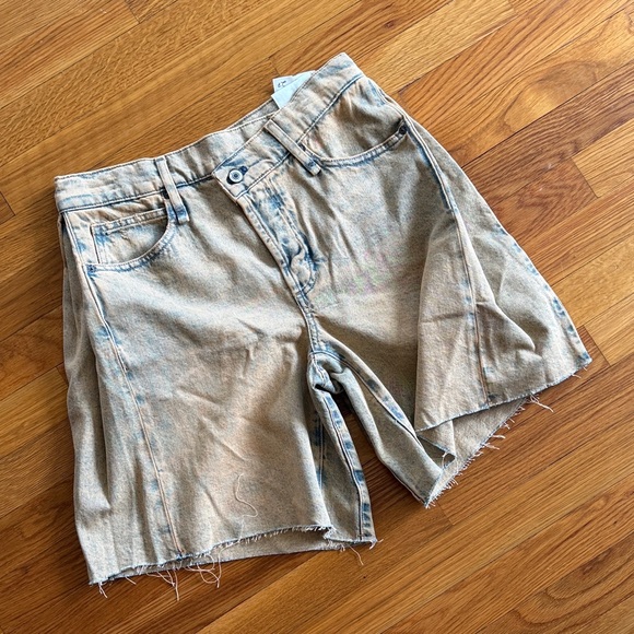 We The Free Boomerang High Rise Long Shorts - Picture 4 of 7